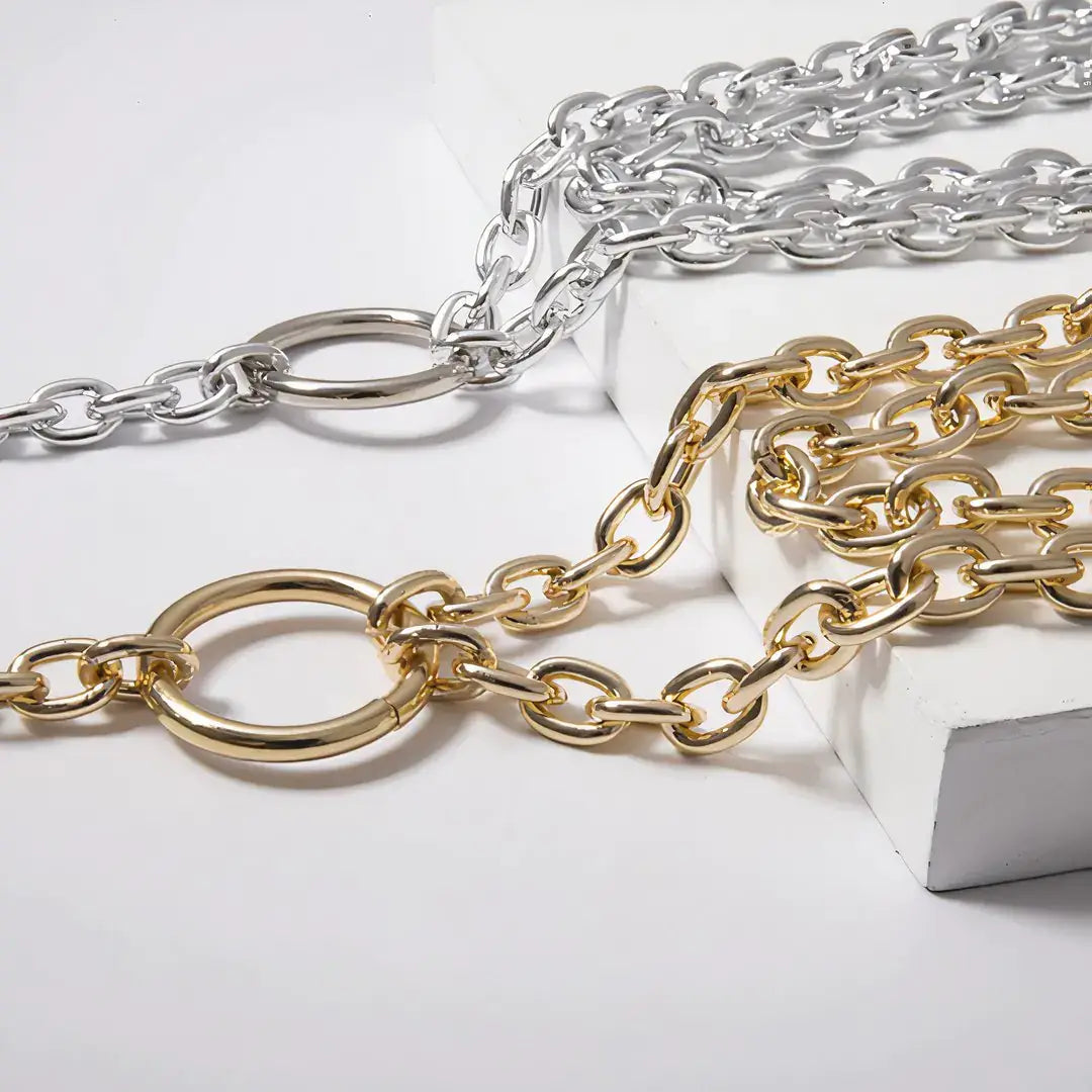 Bold Chain Statement Necklace