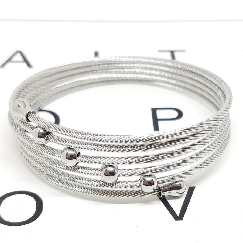 Stunning Stainless Steel Bracelet for Women. - Afarly