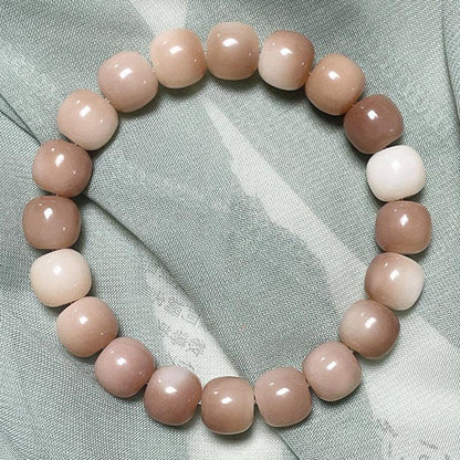 Natural Bodhi Seed Violet Bracelet. - Afarly