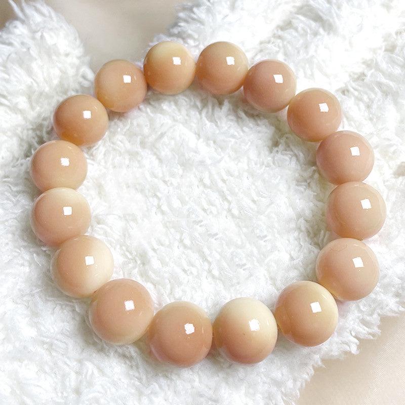 Natural Bodhi Seed Violet Bracelet. - Afarly