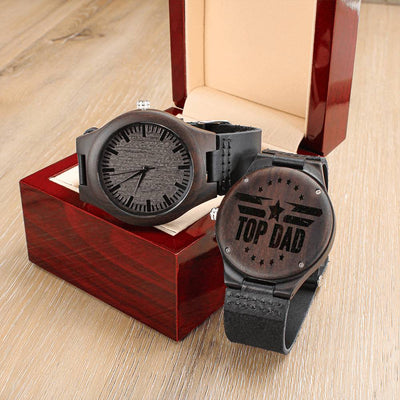 Gift For Men-Customized Wood Watch For Father's Day.