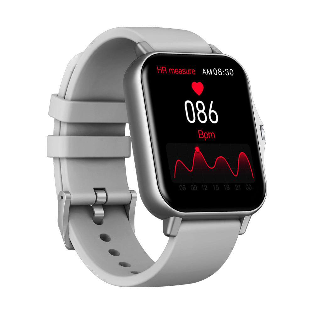 Smartwatch with Bluetooth Call & Heart Rate Blood Oxygen Monitoring.