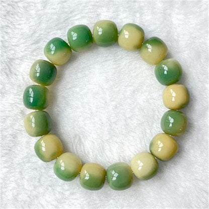 Natural Bodhi Seed Violet Bracelet. - Afarly