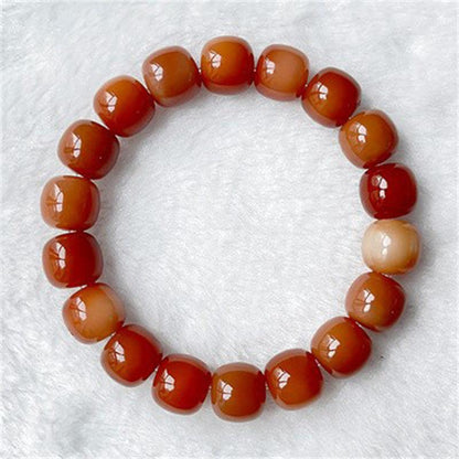 Natural Bodhi Seed Violet Bracelet. - Afarly