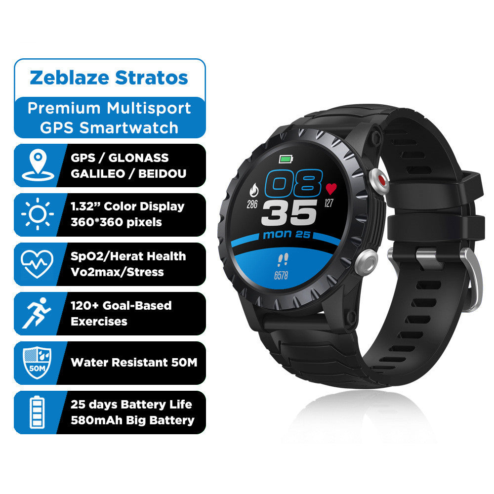 Sports Tracking Blood Oxygen ,Heart Rate Monitoring ,Touch Screen Smart Watch.