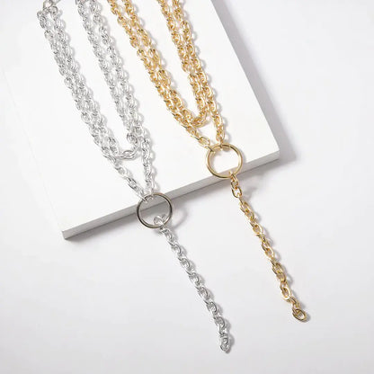 Bold Chain Statement Necklace